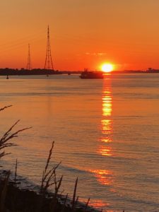 Sonnenuntergang am Strand